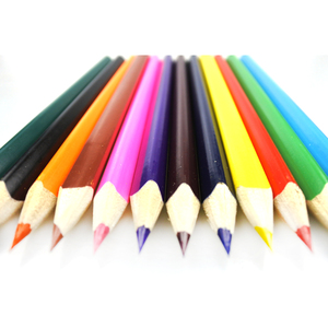 Offre Spéciale non toxique 12 pièces haute qualité pas cher prix promotion effaçable unbreak Jumbo Aiguisé enfants et école <span class=keywords><strong>crayon</strong></span> de <span class=keywords><strong>couleur</strong></span> bois - Product Image 2