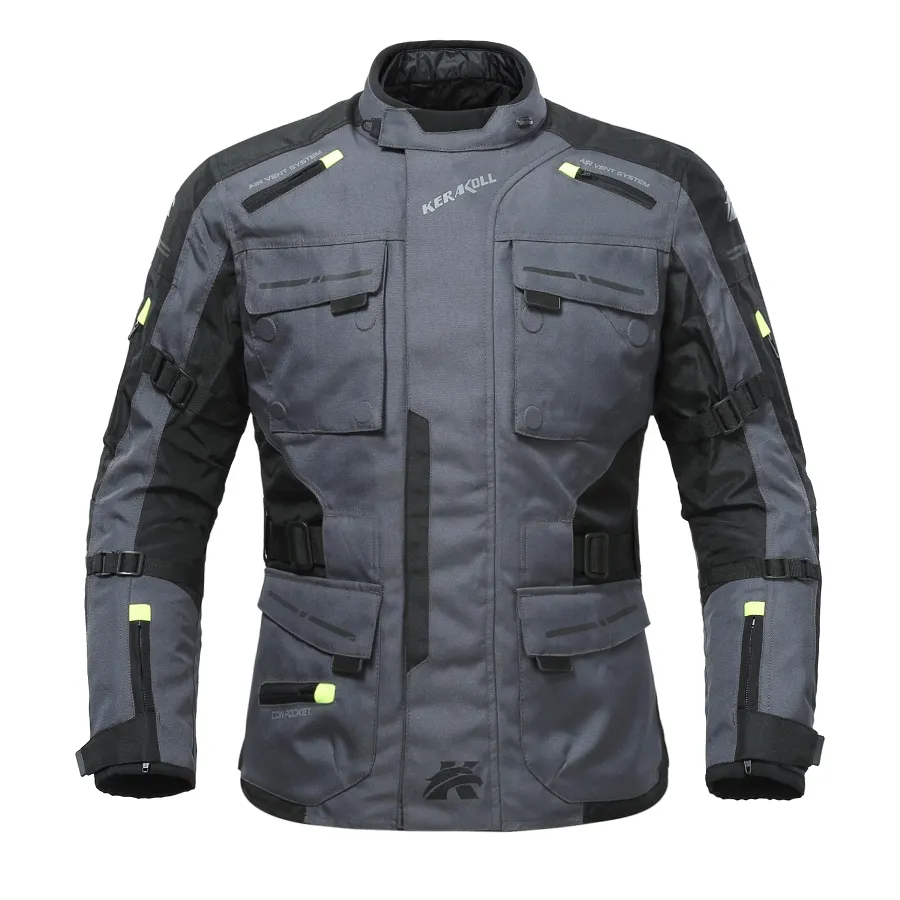 DUHAN KERAKOLL Waterproof Men All Season Motorcycle Conqueror Jacket Motorcycle Jacket Pants Suit With Removable Warm Lining