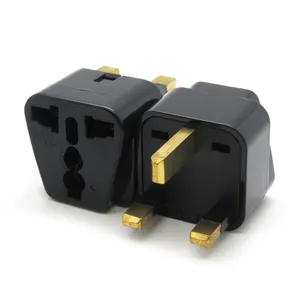 Universal EU US AU zu UK AC Travel Netz stecker Ladegerät Adapter Konverter Reise adapter UK 3 Pin AC Netz stecker