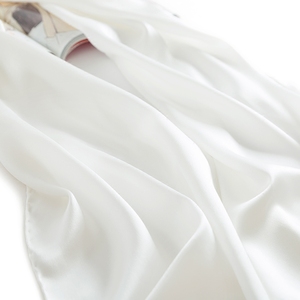 Undyed Plain <strong>Silk</strong> <strong>Shawl</strong> White Long Women's <strong>Silk</strong> Neck Scarf for Diy Hand Dying or Paint Solid Color 100% <strong>Silk</strong> Scarf