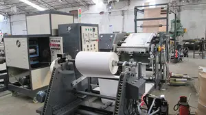 Máquina de recubrimiento de cintas médicas para telas tejidas, máquina de recubrimiento y laminación de adhesivo de fusión en caliente