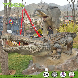 Life Size Animatronic Remote <strong>Control</strong> Crocodile <strong>Simulation</strong> Animal Model - Product Image 6