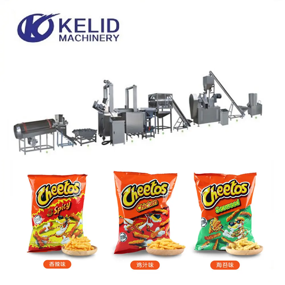 Stainless Steel Nacho Cheese Flavored Cheetos Making Machine