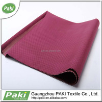עיוות סריגה יהלומים 460gsm מצופה PVC 420D בד פליס דולפין עבור שקיות
