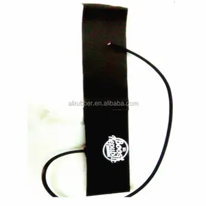 Estera térmica para botellas nitrosas Calentador de goma de silicona flexible 12V 240W 4 "* 12,5" (101,6*317,5*1,5mm) Cable de plomo negro de 1000mm