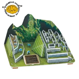 Câu Đố 3D Tự Làm Sáng Tạo Câu Đố 3d Tự Làm Peru Lưu Niệm Matu Picchu (Peru)