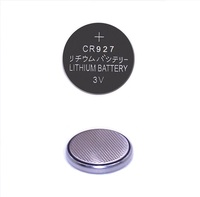 Botón de celda de dióxido de manganeso, 3V, 30mAh, buena calidad, certificado CE y RoHS, CR927
