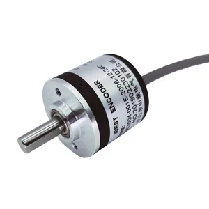 ISC3004 4mm 5mm Katı Mil Artımlı Optik Optik Döner Kodlayıcı 50/100/200/300/ 500/1000ppr 5Vdc/12 V/24Vdc (IBEST)