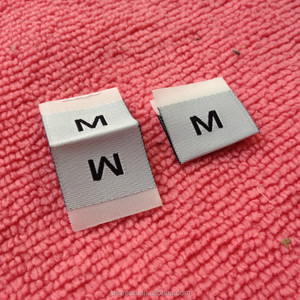 Etiqueta Tejida de Talla Pequeña para el Centro, Etiqueta de Talla de Ropa Normal <span class=keywords><strong>S</strong></span>, M, <span class=keywords><strong>L</strong></span> para el Cuello - Product Image 2