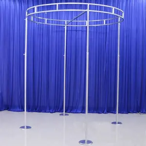 Wedding Metal Steel pipe and drape Canopy Chuppah Mandap Backdrop