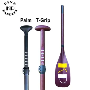 Mái Chèo Kingpaddle Sợi Carbon Chống Xoắn Đứng Lên Mái Chèo Cho SUP Paddleboard