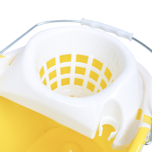 Mini Cubo <span class=keywords><strong>de</strong></span> Limpieza <span class=keywords><strong>de</strong></span> Plástico Amarillo con Mango - Product Image 2