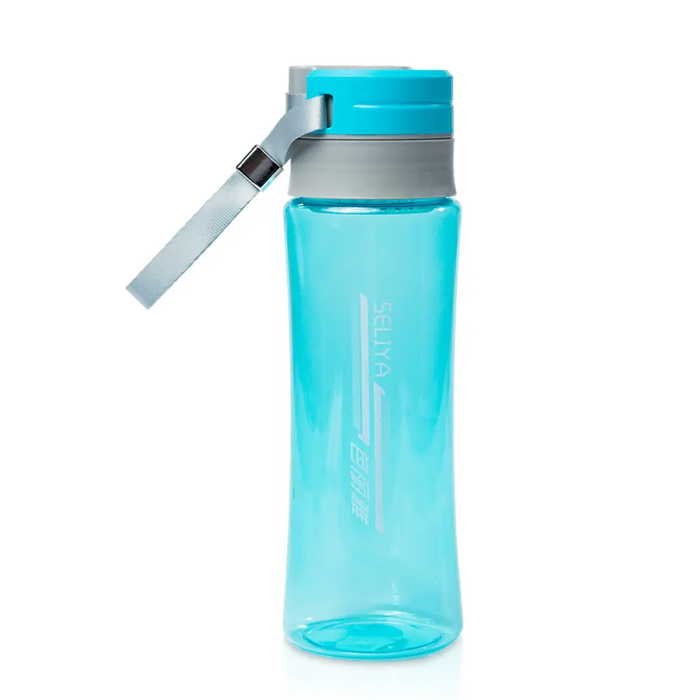 Personalized modern model pp plastic sports water bottles with custom logo