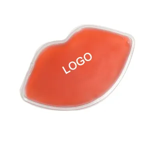 good quality red color lip shaped ice pack for compress