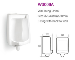 Precio barato personalizado modelo WC pared colgada hombres urinarios <span class=keywords><strong>meando</strong></span> WC inodoro - Product Image 2