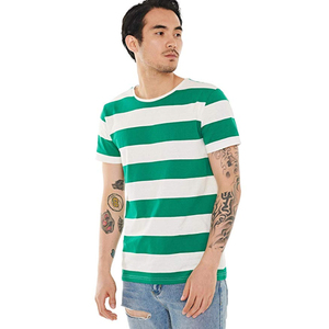 New Design Wide Striped T <strong>Shirt</strong> O Neck for Men <strong>Sailor</strong> Tee Custom T <strong>Shirt</strong> Stripe Red White Black Navy Top Tshirt - Product Image 4
