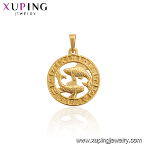 33755 xuping Perhiasan Kostum Berlapis Emas 24k Grosir Liontin - Product Image 3
