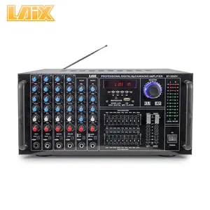 Laix BT-3000V amplifikatör karıştırma subwoofer entegre Stereo Led Amp Echo EQ amplifikatörler