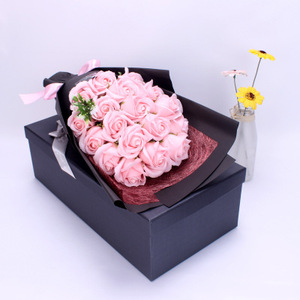 Mother's Day Birthday Gift Valentine's Day Creative Gift 18 <strong>Soap</strong> <strong>Rose</strong> Bouquet Gift Box <strong>Soap</strong> Bouquet Wholesale - Product Image 6