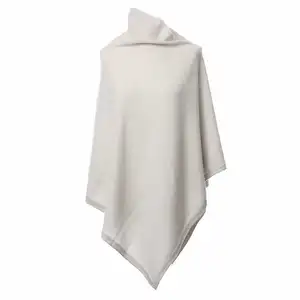 Shawl Collar Style Womens Cashmere Capes and Ponchos