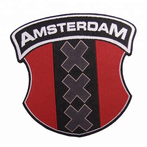 Insigne tissé de thermoscellage uniforme de veste - Product Image 2