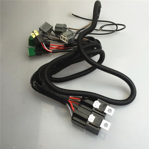 Keramische H4 Koplamp Relais Kabelboom 2 Koplamp Gloeilamp Socket Plug - Product Image 2