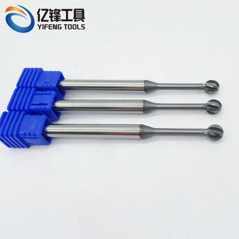 エンドミル 超硬アンダーカットエンドミル300度球形ボールエンドミル