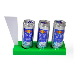 Tùy Chỉnh Từ Uống Chủ Acrylic Uống Rượu Chai Hiển Thị Chủ Chai Nước Đứng Chai Hiển Thị Trường Hợp