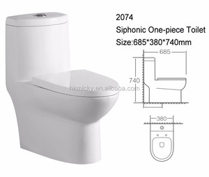 Inodoro sanitari Water Closet sifonico sciacquone Wc in ceramica Wc pavimento <span class=keywords><strong>bagno</strong></span> <span class=keywords><strong>bagno</strong></span> Set tazza per Wc - Product Image 6