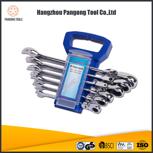 <span class=keywords><strong>Juego</strong></span> de <span class=keywords><strong>llaves</strong></span> combinadas 6 UNIDS flexibles <span class=keywords><strong>carraca</strong></span> cabeza torque wrench set - Product Image 1
