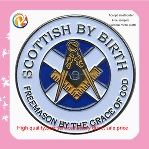 Encargo al por mayor de Artículos masónicos de <span class=keywords><strong>primera</strong></span> calidad badge prendedores - Product Image 4