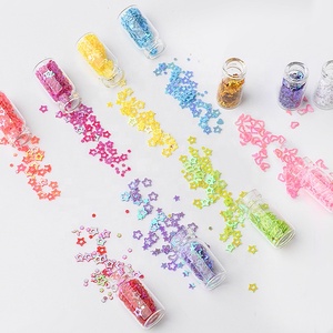 Misscheering 48Pcs 혼합 네일 아트 스팽글 세트 반짝이 파우더 3d 초박형 스티커 플레이크 매니큐어 장식 - Product Image 3
