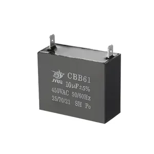 Rohs 12.5uf ac 370vac fan capacitor cbb61 sh po 25 70 21