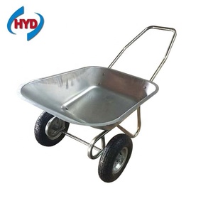 Meilleure <span class=keywords><strong>brouette</strong></span> en métal robuste et durable, capacité de charge de 80 kg, capacité de sable de 5 pieds cubes - Product Image 3