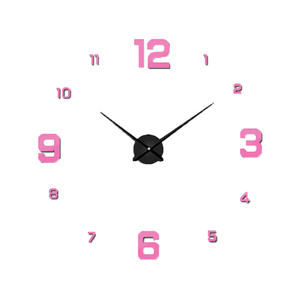 Zogift Newest High Quality Circular <strong>Wall</strong> <strong>Clock</strong> Modern Big Digital 3D DIY Acrylic <strong>Mirror</strong> Quartz Electronic Movement Needle <strong>Clocks</strong> - Product Image 5