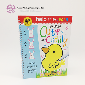 Stampa OEM UK Cancellabile Disegno Libro per Bambini con Rilegatura A Spirale - Product Image 2