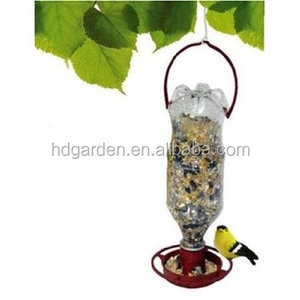 फांसी सोडा बोतल शीर्ष जंगली पक्षी फीडर ग्रीन फीडर किट नई - Product Image 4