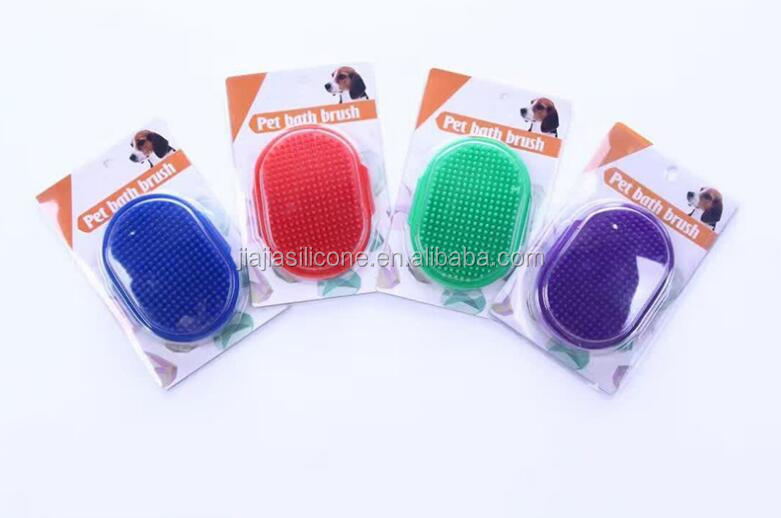 Индивидуальные Кошка Собака Кисти Для Домашних Животных Пролить Grooming Tools Гребень Мягкие Силиконовые Щетки Ванны