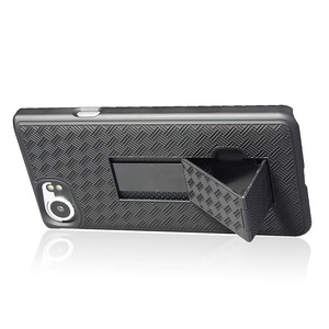 Funda Protectora Shell Weave Combo para Blackberry Key One con Soporte y Clip para Cinturón - Product Image 6