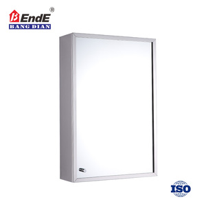 <span class=keywords><strong>Armario</strong></span> <span class=keywords><strong>de</strong></span> <span class=keywords><strong>baño</strong></span> <span class=keywords><strong>de</strong></span> acero inoxidable con espejo colgante <span class=keywords><strong>de</strong></span> pared para cuarto <span class=keywords><strong>de</strong></span> <span class=keywords><strong>baño</strong></span>, almacenamiento impermeable, gran calidad - Product Image 2