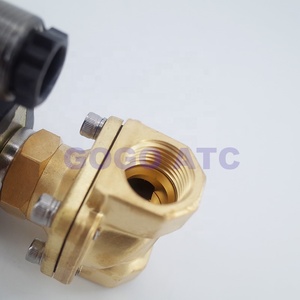 Vanne solénoïde à deux voies en laiton de haute qualité, normalement ouverte, pour l'eau, prix bas, 12 volts, orifice de 1 1/2 pouce, 35 mm, démarrage à pression nulle, haute qualité - Product Image 5