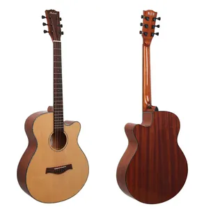 Dây Đàn Guitar Chất Lượng Cao Alibaba Đàn Guitar Acoustic Gỗ Hồng Sắc Rắn 40 Inch Cho Nhà Nhập Khẩu