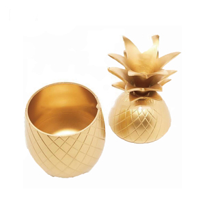 Chine Vente Chaude Antique Cuivre Ananas Seau À Glace, plaqué Grand En Aluminium En Acier Inoxydable Seau De Crème Glacée - Product Image 1