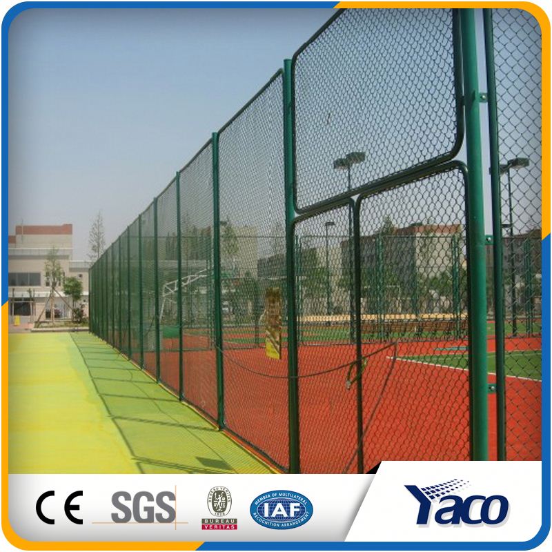 6ft Литой Железной Проволоки Коммерческих Chain Link Fence
