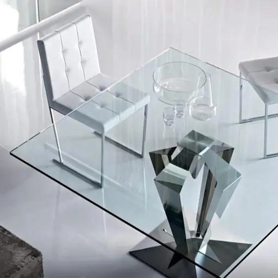 Wave cube. Стол Cattelan Italia. Столик Кателлан. Мебель из стекла. Мебель из стекла и металла.