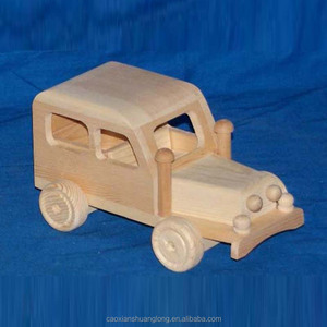 Camions et voitures en bois de jouet de sport, jouet en bois éducatif pour enfants - Product Image 6