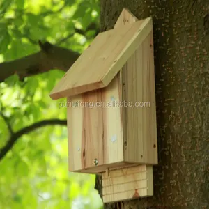 Wooden Bat Box