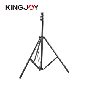 Kingjoy aluminium 3 m x 3 m air empuk LA-015 untuk studio foto latar belakang berdiri tripod