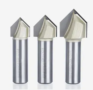 Arden 90 grados V Groove Router Bit CNC Fresa CNC V Bits para enrutador CNC