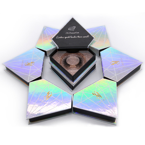 Scatola per ciglia finte con etichetta privata di ciglia di visone 3d personalizzate - Product Image 6